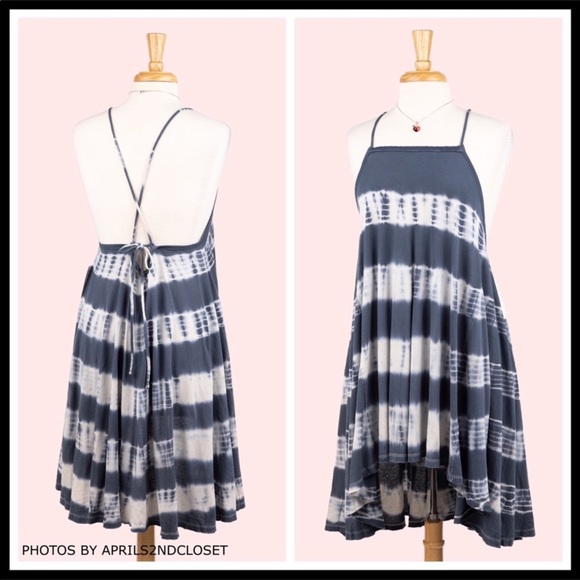 FREE PEOPLE BOHO FLOWY TUNIC TANK KNIT MINI A3C - Picture 4 of 16